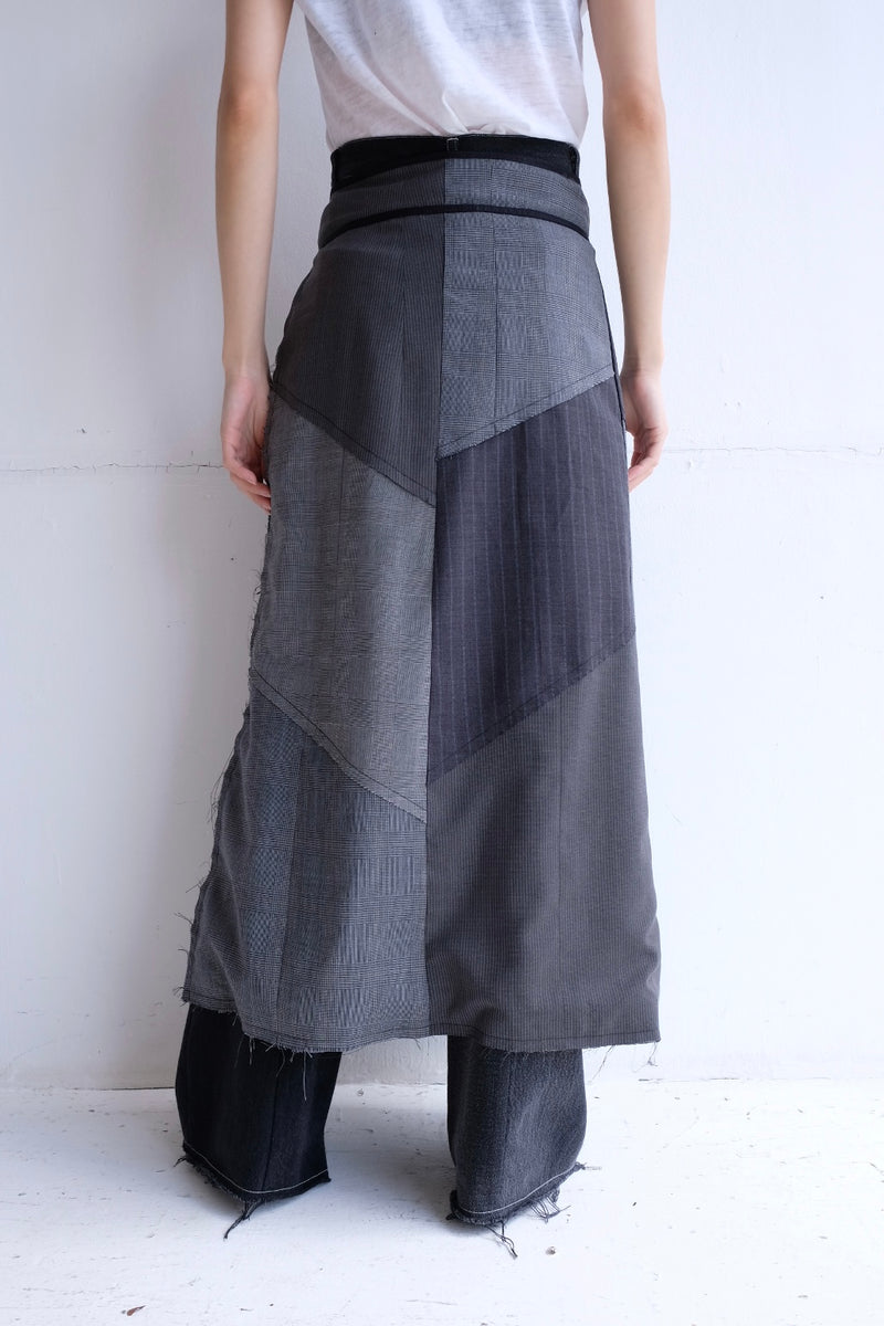summer suit wrap skirt