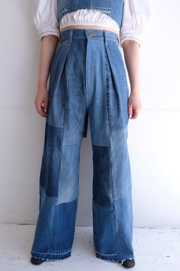 tuck wide pants