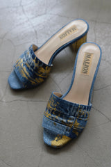 denim sandal