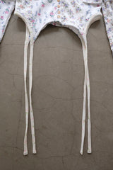 vintage floral gater cardigan