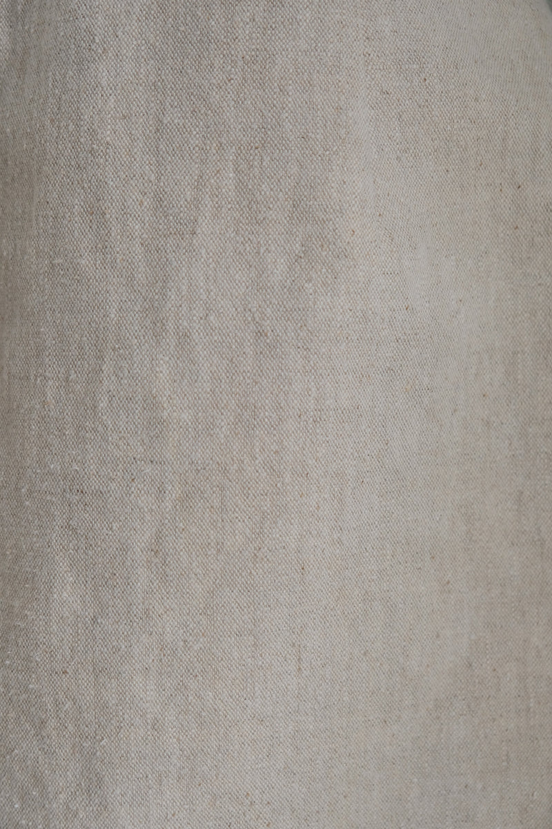 linen wrap mini skirt