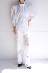 cotton embroidery blouse