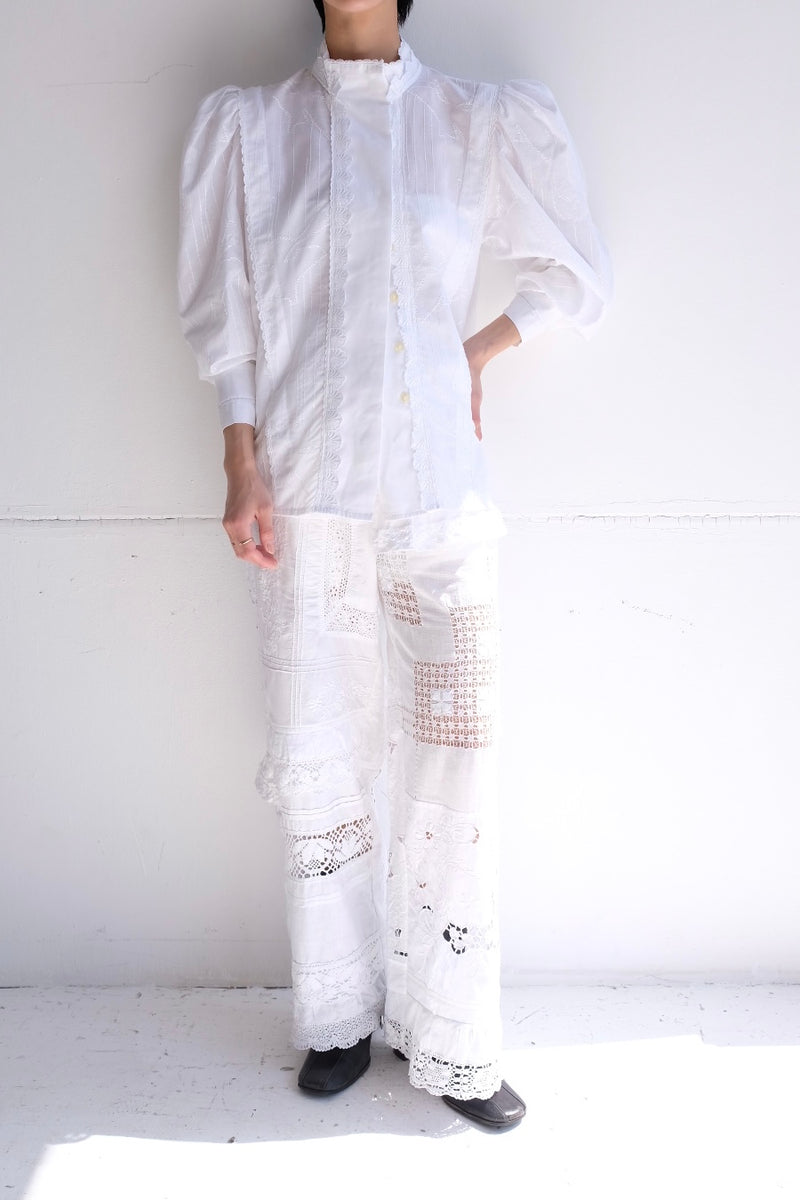cotton embroidery blouse