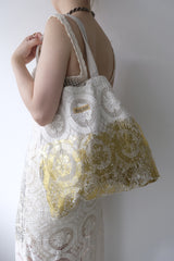 lace tote bag