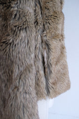 faux fur coat