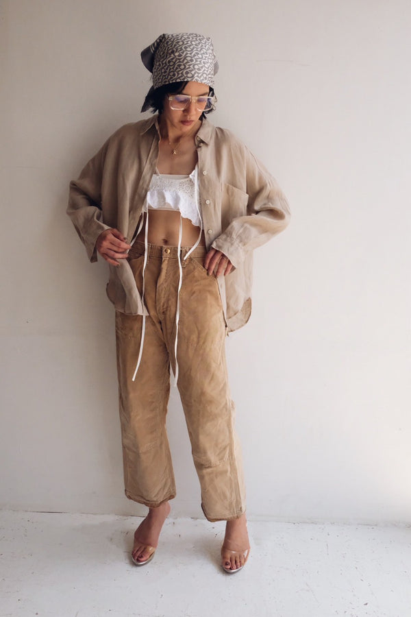 long sleeve linen shirt
