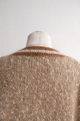 line wool cardigan