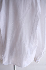 cotton embroidery blouse