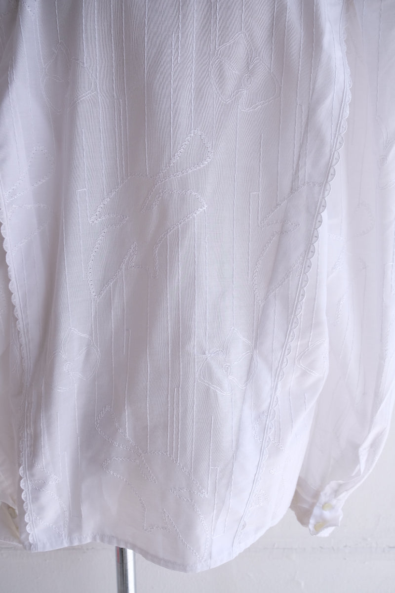 cotton embroidery blouse
