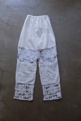 crochet lace pants