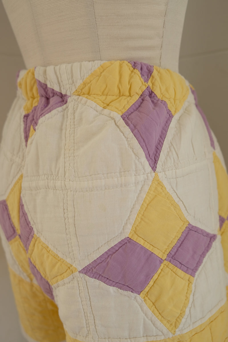 quilt shorts