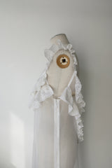 silk organdy lace dress