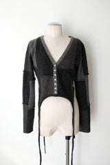 cashmere gater cardigan