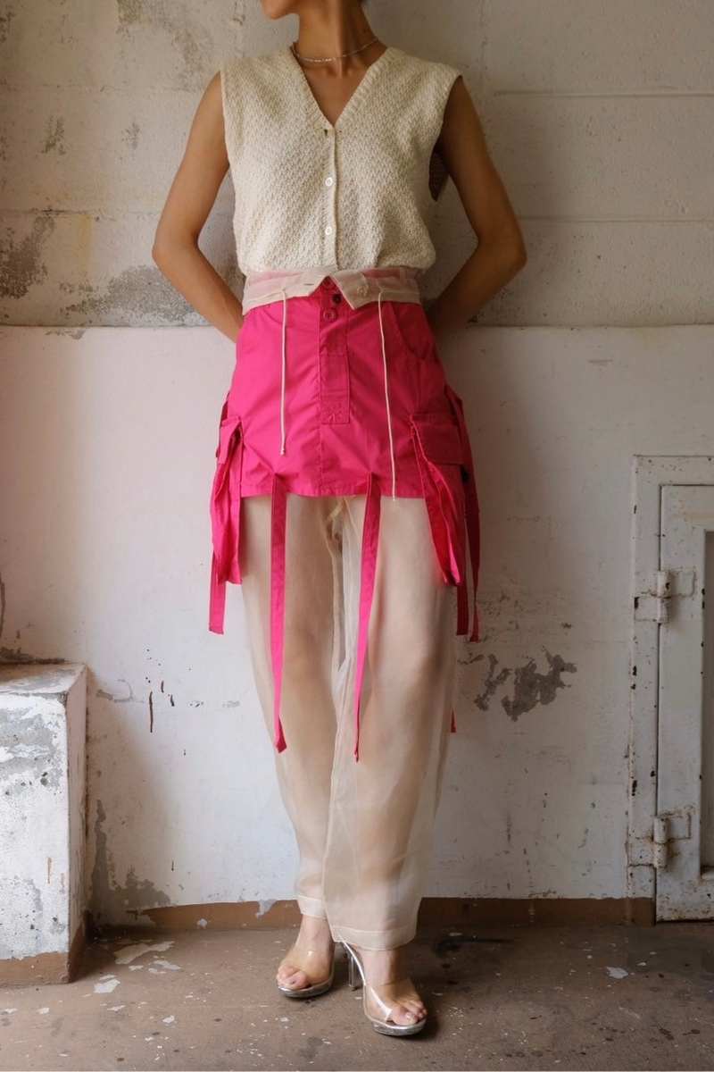 no sleeve knit vest