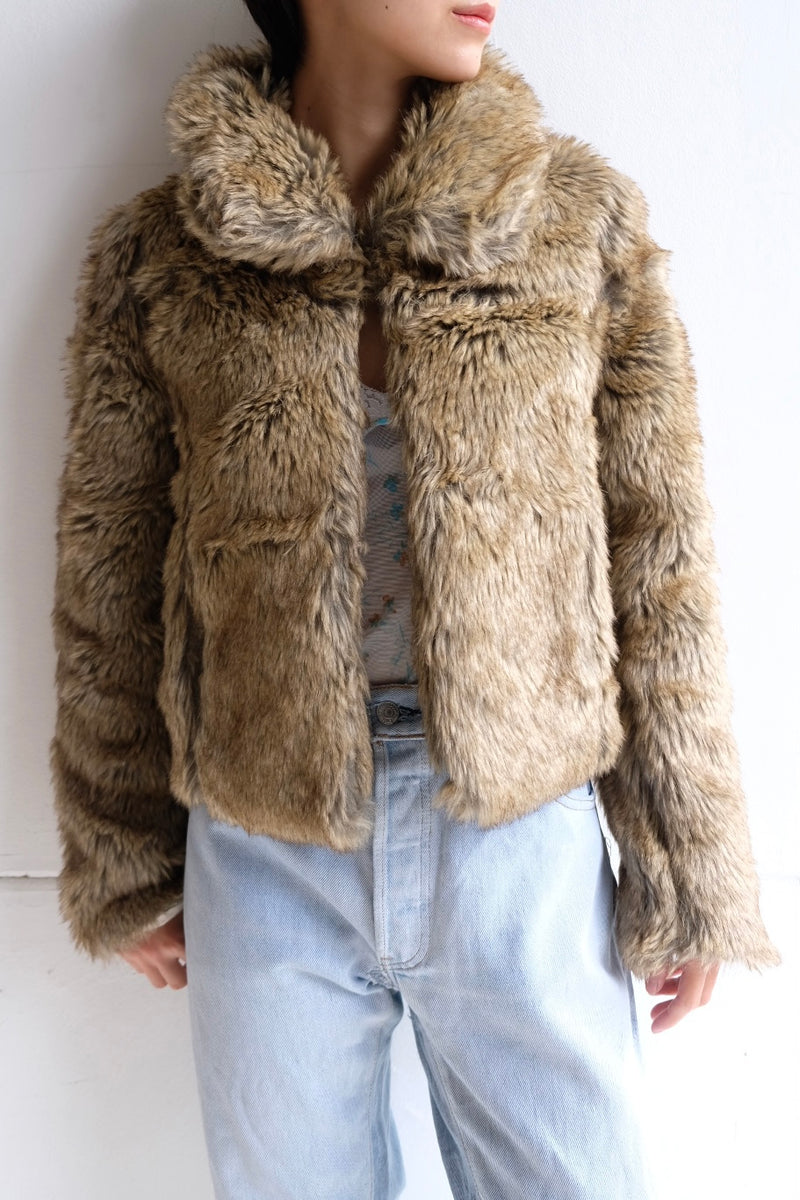 faux fur coat