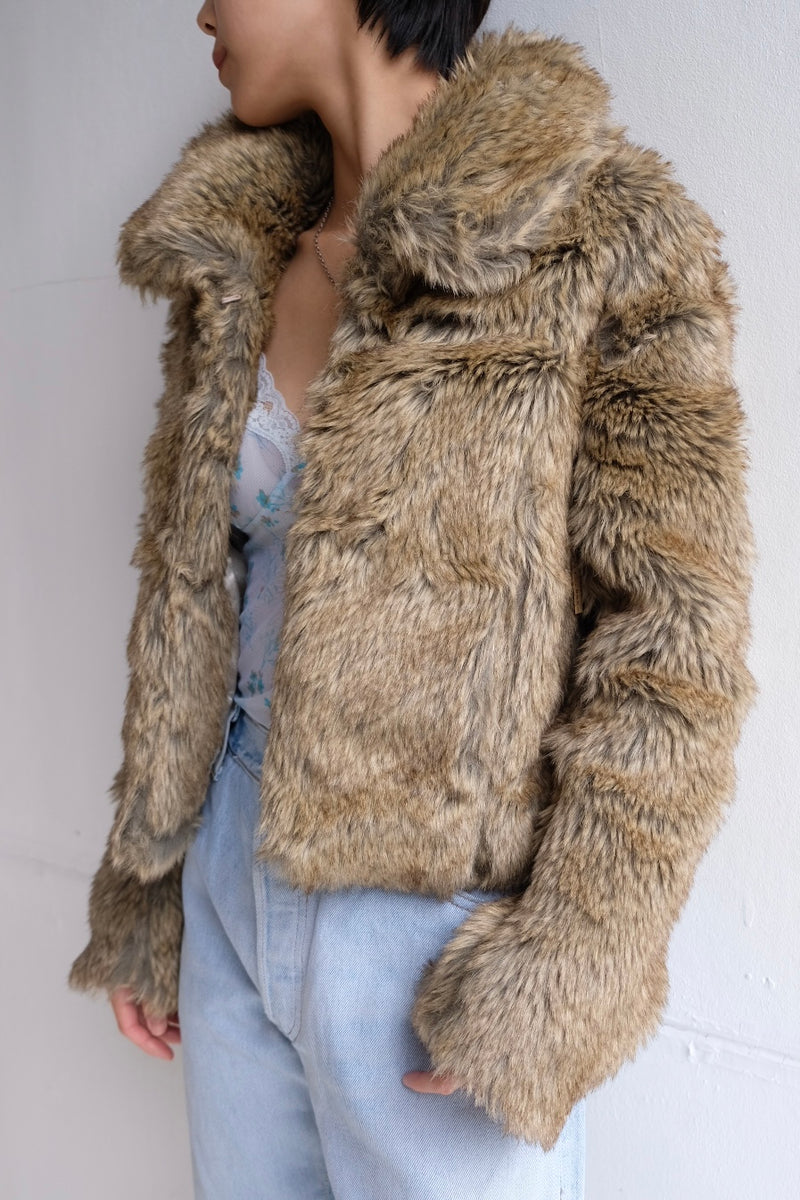 faux fur coat