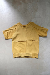 swedish rib patchwork t-shirts