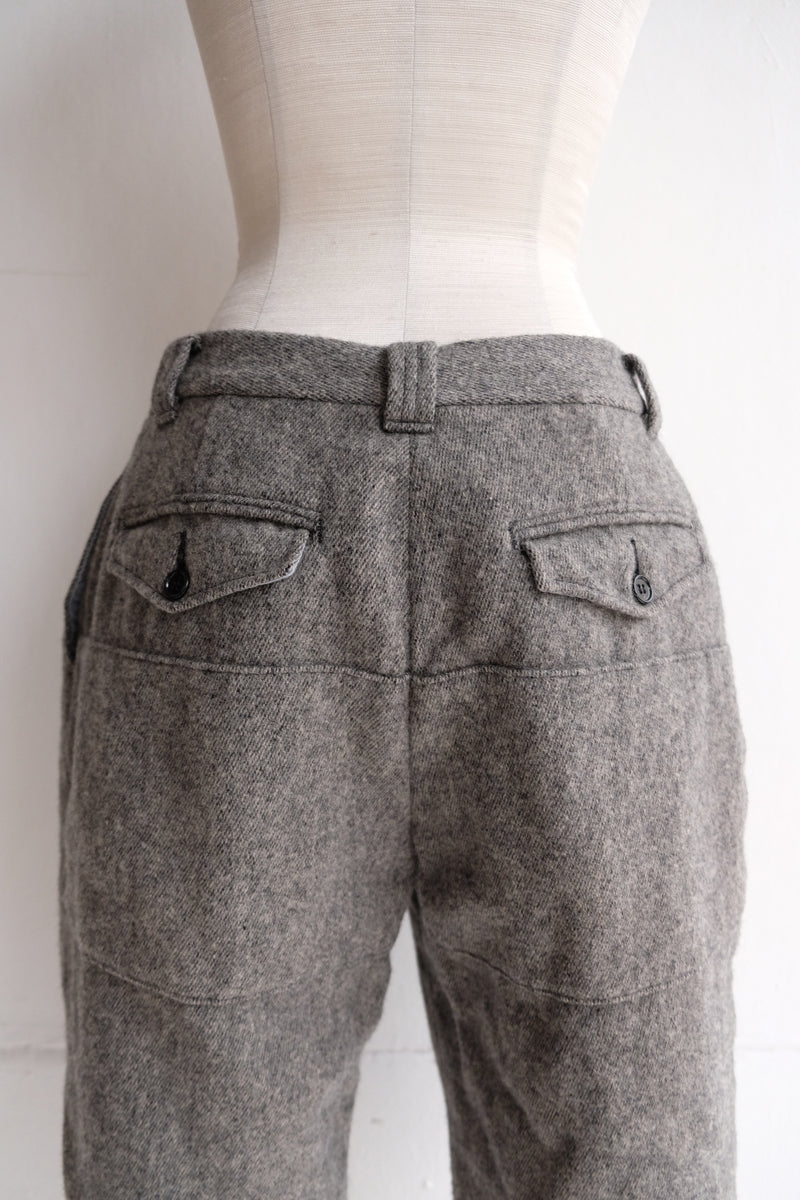 wool jockey pants