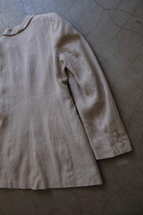 linen tailored jacket