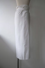 wrap long skirt