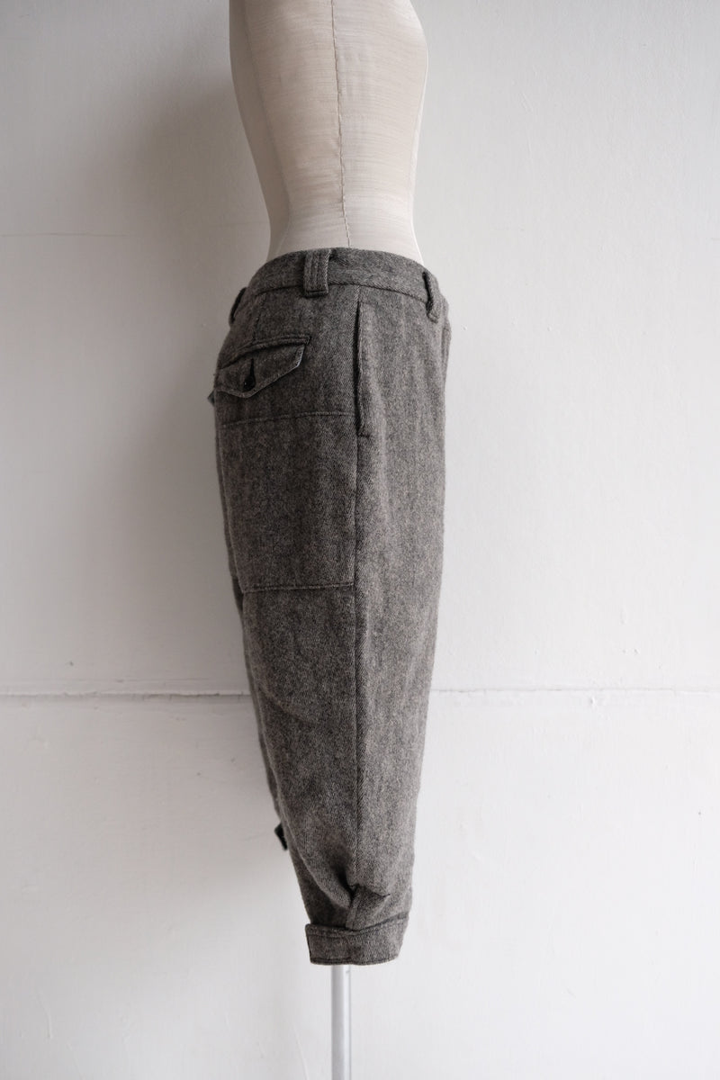 wool jockey pants