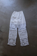 crochet lace pants
