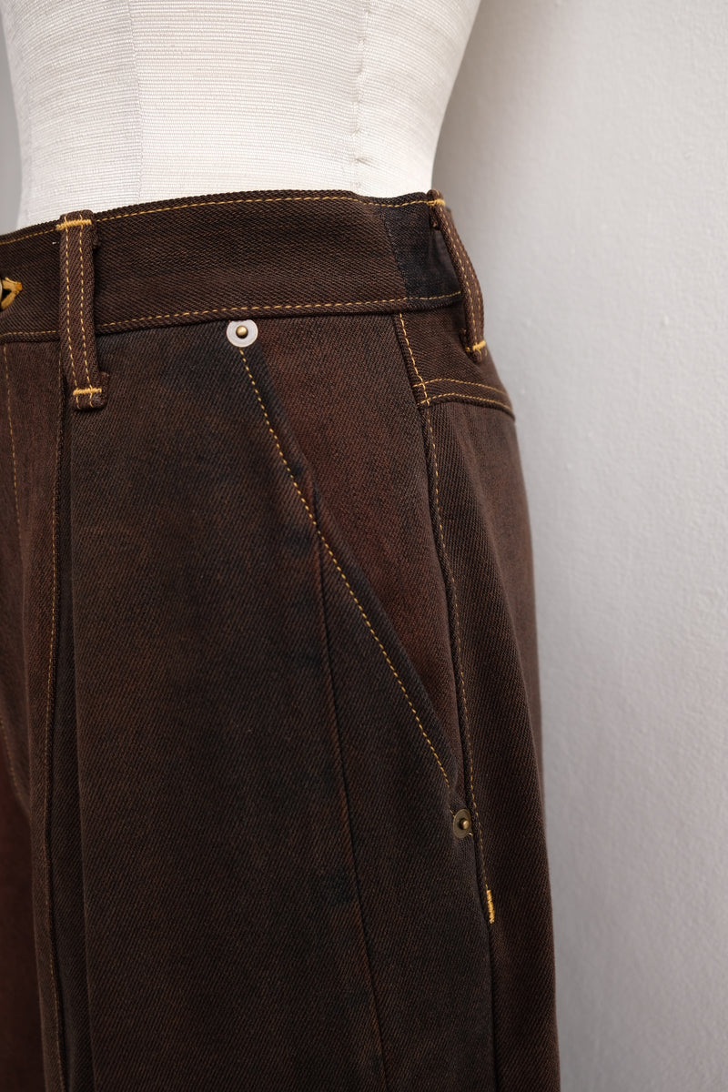 tuck wide pants