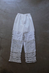 crochet lace pants