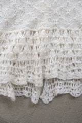 mohair knit cardigan