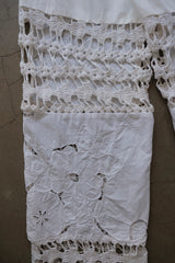 crochet lace pants