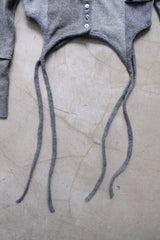 cashmere gater cardigan