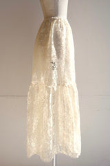 lace long skirt