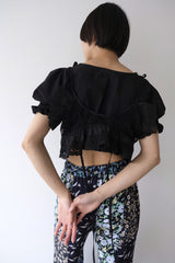 half sleeve short blouse