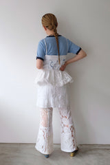 cutwork lace camisole dress