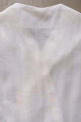 v-neck cache-coeur dress