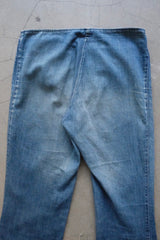 denim flare pants