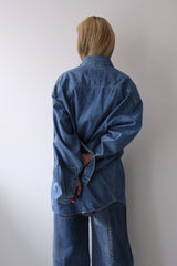 long sleeve denim shirt