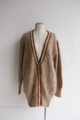 line wool cardigan
