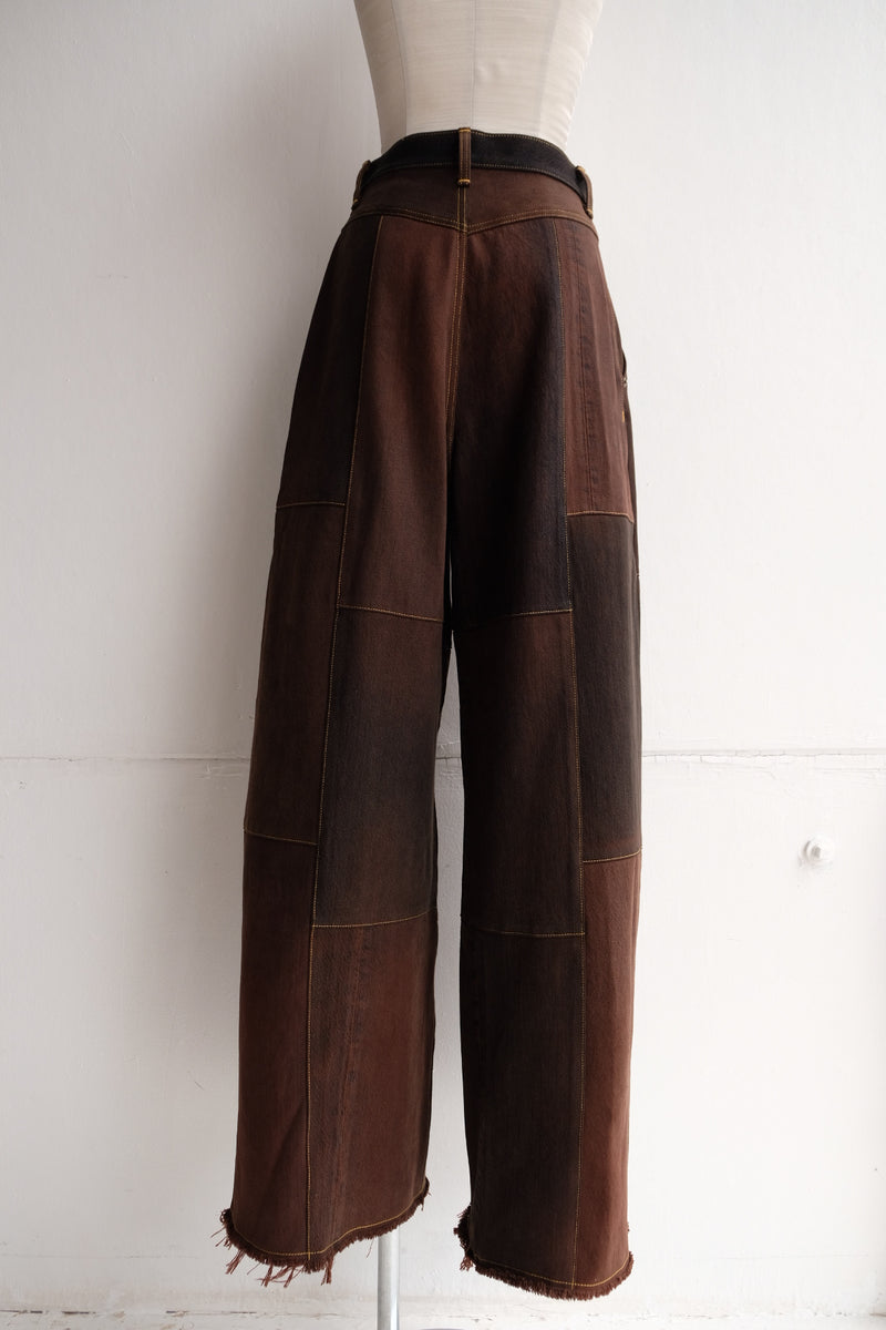 tuck wide pants