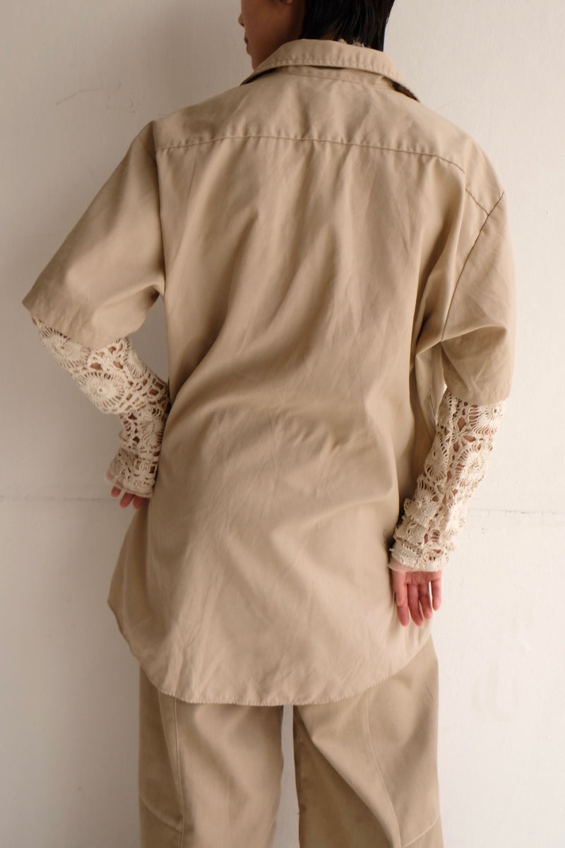 half sleeve cotton shirt