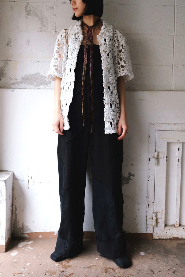 crochet lace shirt
