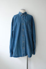 long sleeve denim shirt