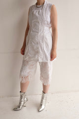 crochet lace half pants