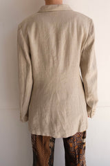 linen tailored jacket