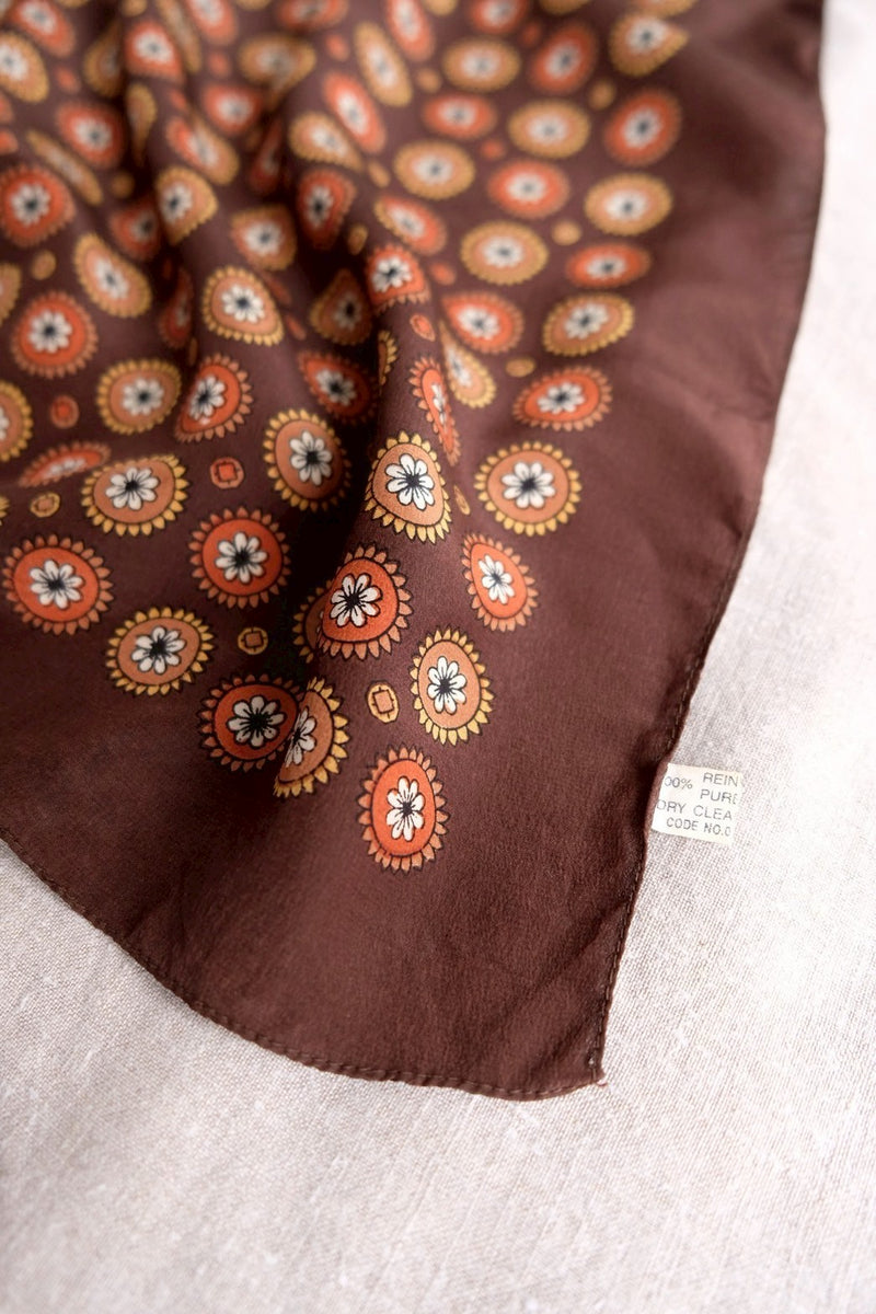 vintage silk scarf