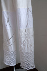 crochet lace pants