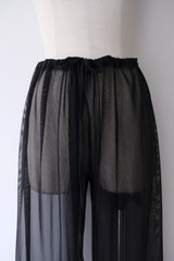 sheer long pants