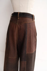 tuck wide pants