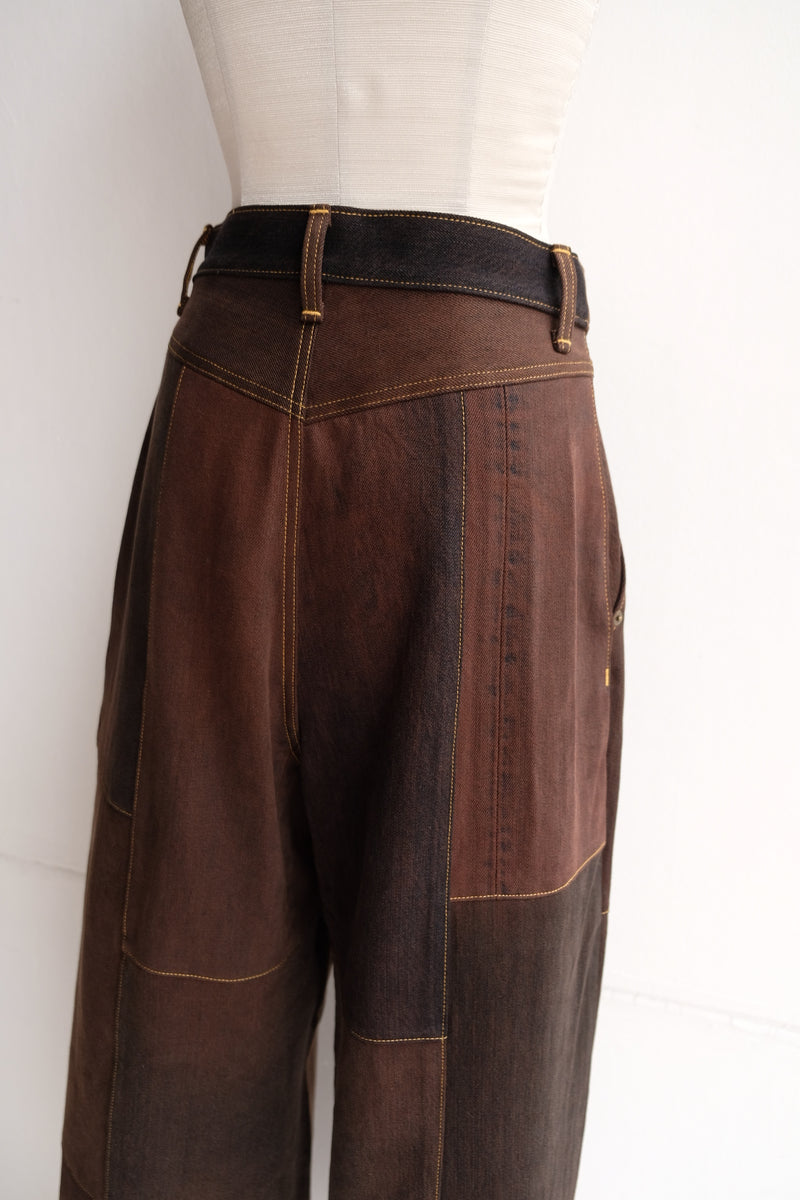 tuck wide pants