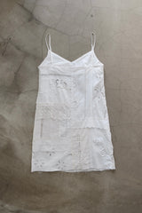 cutwork lace camisole dress